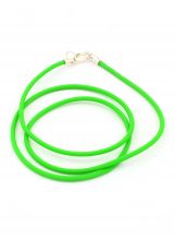 Каучуковый шнурок зеленый