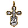 Крест Распятие. Казанская икона Божией Матери с предстоящими святыми