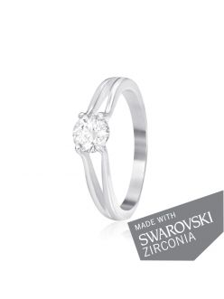 Срібне Кільце SWAROVSKI ZIRCONIA К2С/704