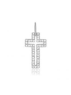 Срібний Хрест декоративний П2Ф/071