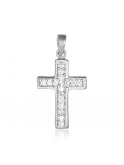 Срібний Хрест декоративний П2Ф/425