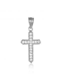 Срібний Хрест декоративний П2Ф/426