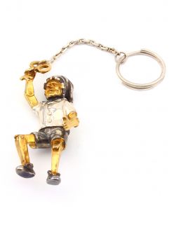 Silver Key chain "Pinocchio"
