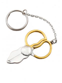Silver Key chain "Scissors"