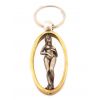Silver Key chain "The Girl"