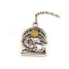 Silver Key chain with Signs of the Zodiac "Scorpio"