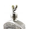 Silver flask Ukraine small