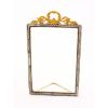 Silver photoframe with volute