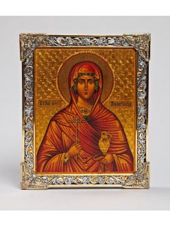 Срібна Ікона Свята мучениця Анастасія