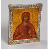 Серебреная Икона Святая мученица Анастасия