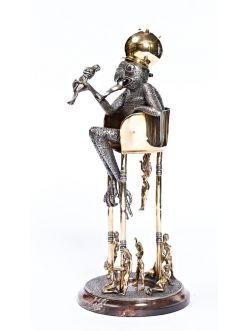 Silver statue figurine "Ogre"