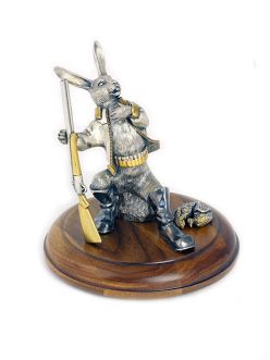 Silver statue figurine 