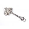 Silver rattle "Bunny"