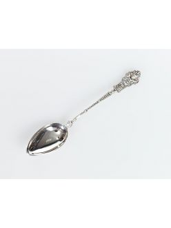 Silver coffee spoon "Indian"