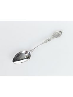 Silver coffee spoon "Asymmetry"