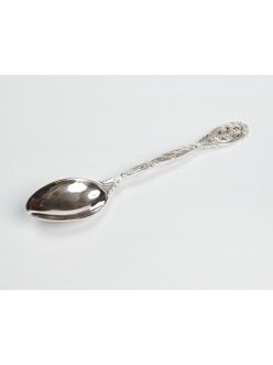 Silver dessert spoon "Delicate"