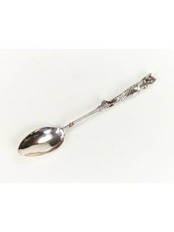 Silver dessert spoon "The Girl"