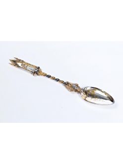 Вinner silver spoon "Gothic"
