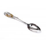 Silver spoon with Signs of the Zodiac "Pisces"