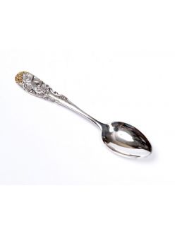 Silver spoon with Signs of the Zodiac "Sagittarius"