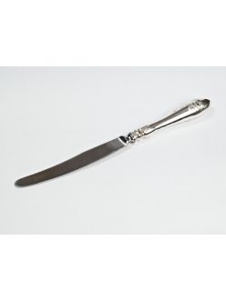 Silver dinner knife "Ivy"