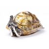 Серебреная Пепельница  Девушка-черепаха