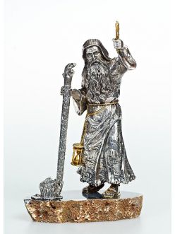 Silver Pen holder "The Monk"