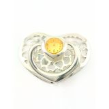 Silver rattle "For the new born"