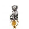 Silver rattle "Dog"