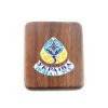 Wooden cigarette case with silver  "Ukraine"