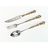 Dessert flatware set "Bathers"