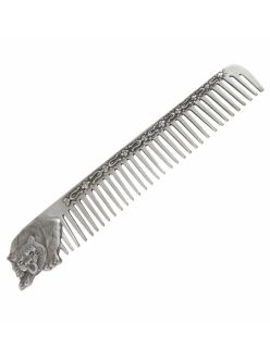 Silver Hair comb "Tiger"