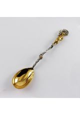 Silver teaspoon "Amur"