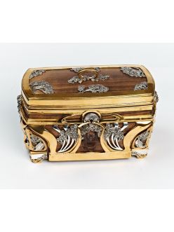 Silver Jewelry box "Modern"