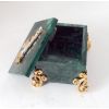 Silver Jewelry box for tooth chisel and curl
