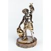 Silver Statue figurine "Bacchus"