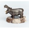 Silver Figurine "Hippopotamus"