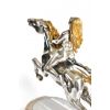 Срібна Статуетка Дівчина на коні