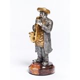 Figurine "Jew with saxophone" 1348