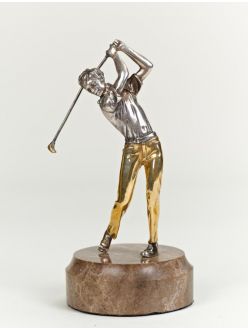 Срібна Статуетка гольфіст