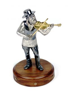 Silver Figurine "Violinist"