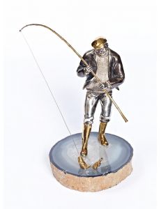 Statue figurine "Fisherman"