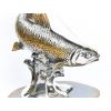 Срібна Статуетка Рибак на рибі