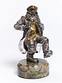 Silver Figurine "Dancing Jew" 1034