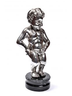 Silver Statue figurine "Manneken Pis"