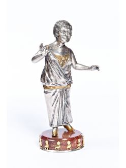 Silver Statuette Madame Gritsatsueva (Fedoseyeva-Shukshina)