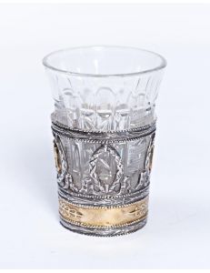 Silver shot glass "Gryphon"
