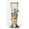 Silver and crystal vase "Neptune and Mermaid"