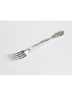 Silver dessert fork "Delicate"