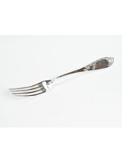 Silver dinner fork "Lvy"